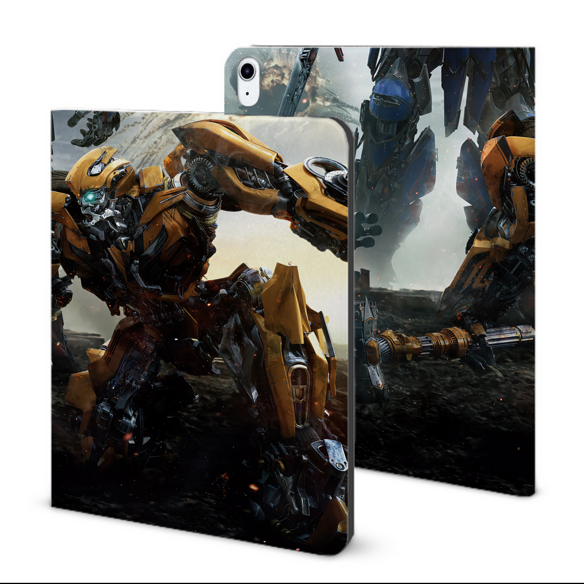 （画像用） Transformers トランスフォーマー IPad ケース ブック型 PUレザー TPU 耐衝撃 軽量 薄型 ペン収納なし 全面保護 IPad 各モデル対応